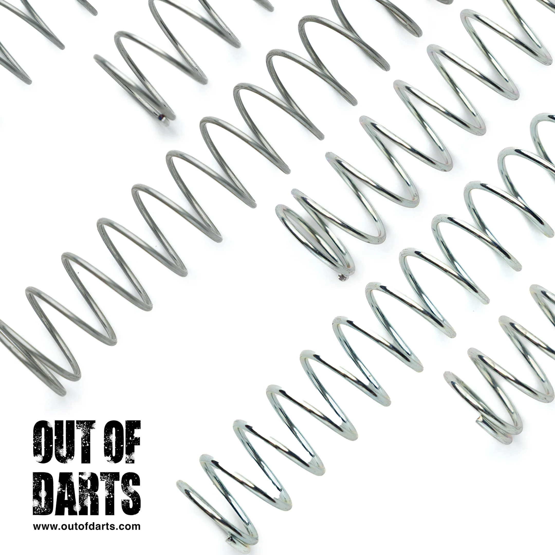 OOD 140mm Tuning Springs (for Talon Claw, Alchemist, and other blasters) - Image 2