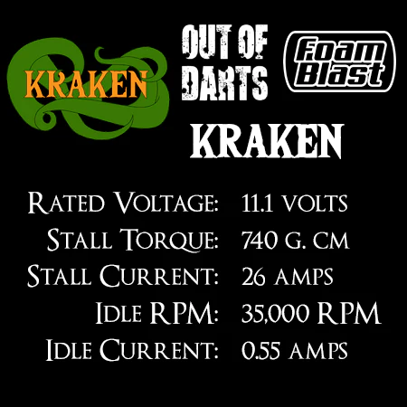 OOD Kraken 130 3s Neo Motor for Nerf Blasters - Image 3