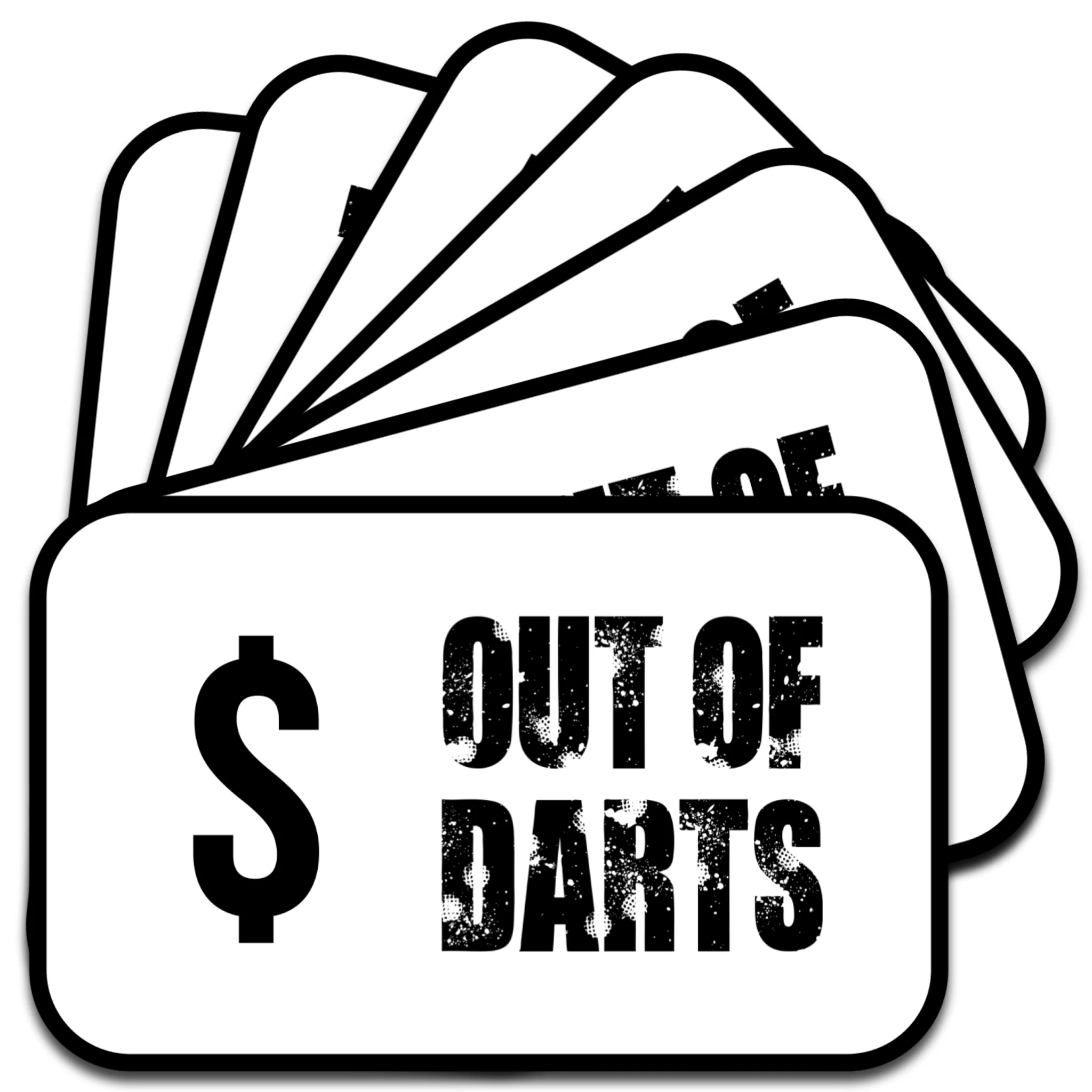 Out of Darts Gift Card - Image 3