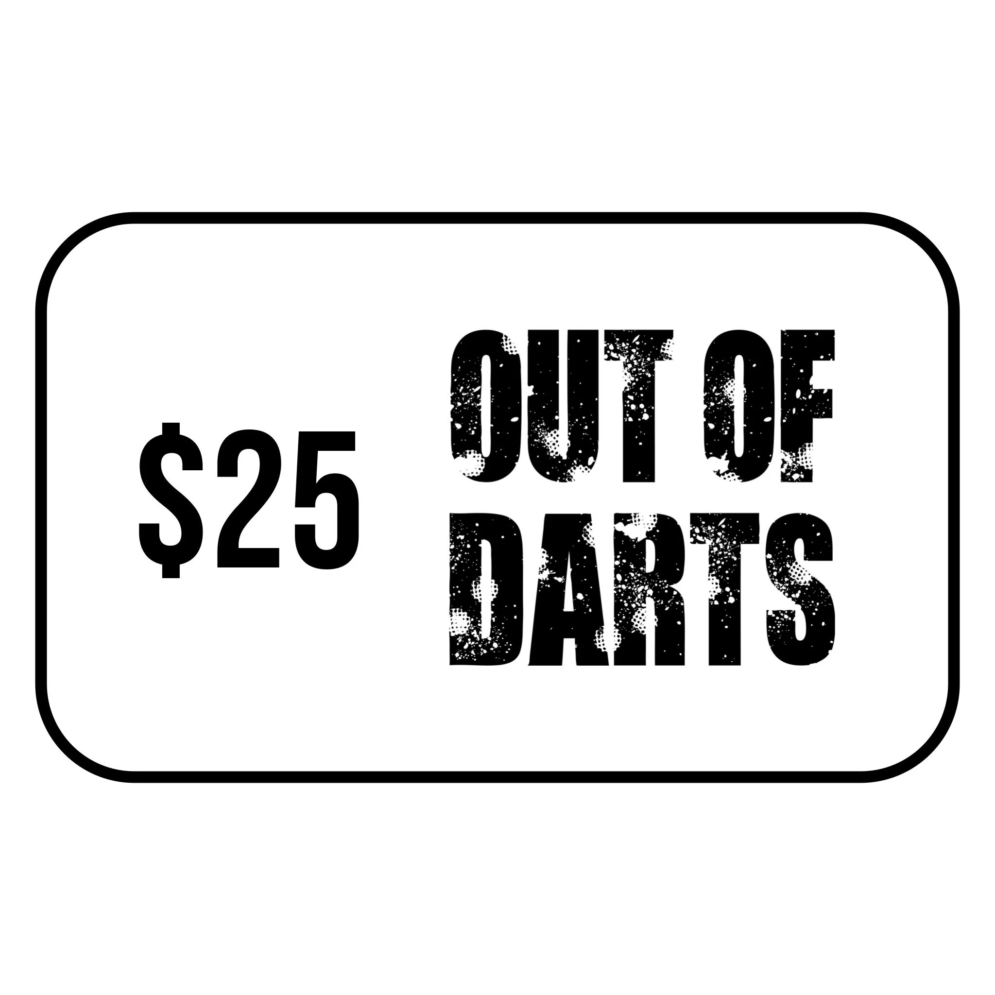 Out of Darts Gift Card - Image 7